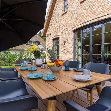 بيت للعطل Reetdachhaus-hoher-himmel سانكت بيتر اوردنغ